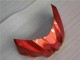 Billige Suzuki GSXR 1000 Motorrad Verkleidung 2009-2016 - Orange Glanzendes Schwarz