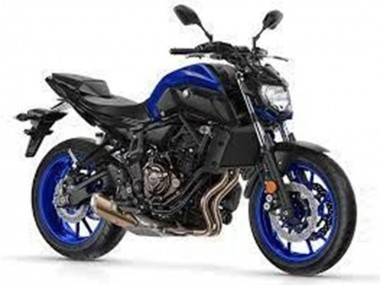 Billige Blau Schwarz 2012-2017 Yamaha MT07/FZ07 Motorrad Verkleidung