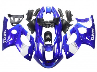 Billige Blau Weiß Silber 1996-2007 Yamaha YZF600R Thundercat Motorrad Verkleidung
