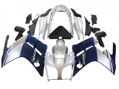 Billige Dunkel Blau Silber 2001-2006 Yamaha FJR1300 Motorrad Verkleidung