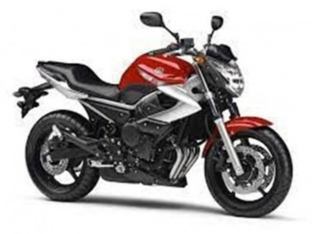 Billige Rot Silber 2009-2012 Yamaha XJ6 Motorrad Verkleidung