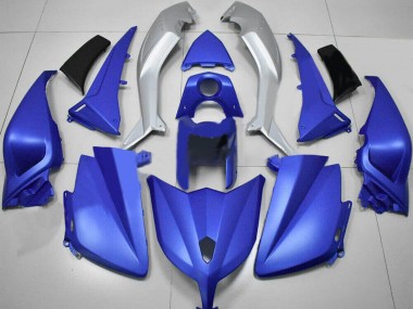 Billige Matt Blau Silber 2012-2014 Yamaha TMAX530 Motorrad Verkleidung