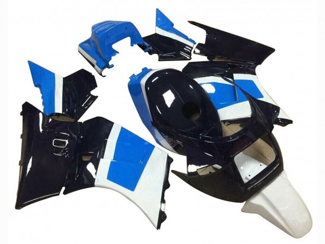 Billige Blau Weiß Schwarz 1984-1987 Suzuki RG400 RG500 RG400/500 Motorrad Verkleidung