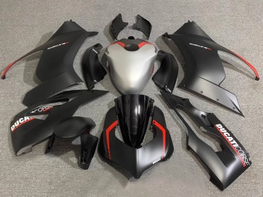 Billige Silber Rot Matt Schwarz Corse 2020-2024 Ducati Panigale V2 Motorrad Verkleidung