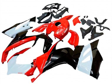 Billige Weiß Rot Glänzendes Schwarz 2020-2024 Ducati Panigale V2 Motorrad Verkleidung Kit