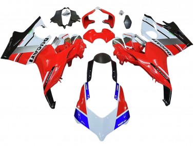 Billige Weiß Silber Rot Glänzendes Schwarz 2018-2019 Ducati Panigale V4 V4S Motorrad Verkleidung