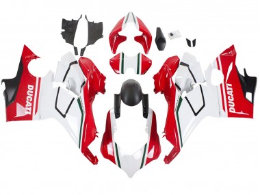 Billige Weiß Rot Matt Schwarz 2018-2019 Ducati Panigale V4 V4S Motorrad Verkleidung