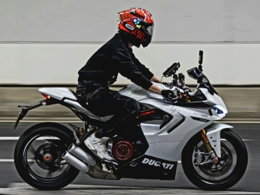 Billige Weiß Schwarz 2021-2024 Ducati 2021-2024 Ducati Supersport 950/950S Motorrad Verkleidung