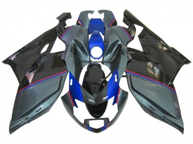 Billige Glänzendes Schwarz Grau Blau Rot 2005-2010 BMW K1200S Motorrad Verkleidung
