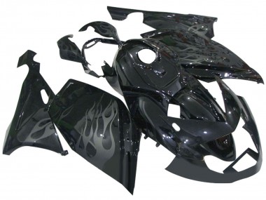 Billige Glänzendes Schwarz Grau Flamme 2005-2010 BMW K1200S Motorrad Verkleidung