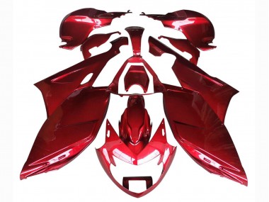 Billige Rot 2005-2010 BMW K1200S Motorrad Verkleidung