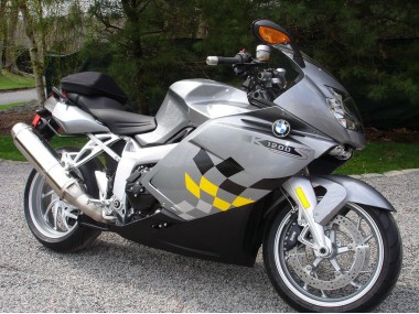 Billige Silber Gelb Schwarz 2005-2010 BMW K1200S Motorrad Verkleidung