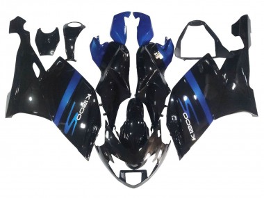 Billige Blau Glänzendes Schwarz 2005-2010 BMW K1200S Motorrad Verkleidung