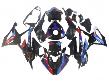 Billige Schwarz Blau Rot 2023-2024 BMW S1000RR Motorrad Verkleidung
