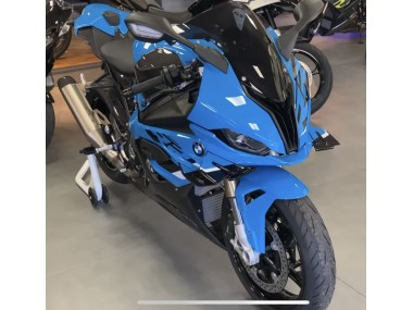 Billige Blau Schwarz 2023-2024 BMW S1000RR Motorrad Verkleidung