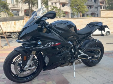 Billige Glänzendes Schwarz 2023-2024 BMW S1000RR Motorrad Verkleidung