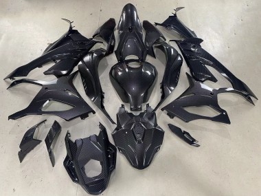 Billige Glänzendes Schwarz Carbonfaser 2023-2024 BMW S1000RR Motorrad Verkleidung