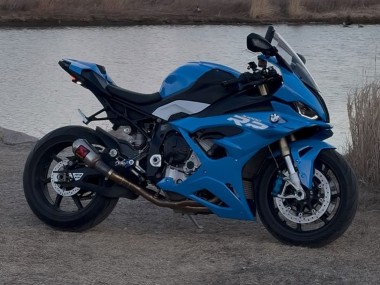 Billige Glänzendes Blau 2023-2024 BMW S1000RR Motorrad Verkleidung