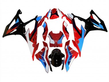 Billige Schwarz Rot Blau Weiß 2019-2022 BMW S1000RR Motorrad Verkleidung