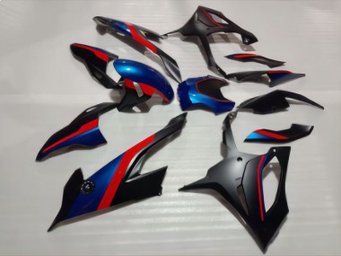 Billige Schwarz Blau Rot 2019-2022 BMW S1000RR Motorrad Verkleidung