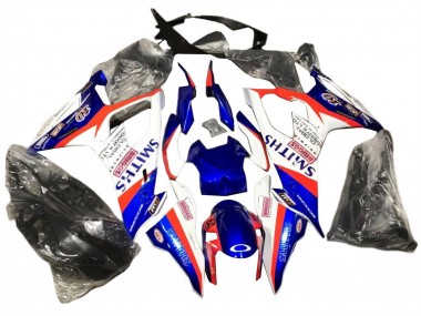 Billige Blau Rot Weiß Smiths 2019-2022 BMW S1000RR Motorrad Verkleidung