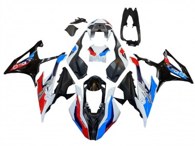 Billige Schwarz Rot Flamme 2019-2022 BMW S1000RR Motorrad Verkleidung