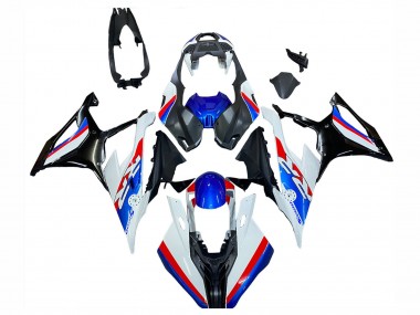 Billige Weiß Blau Rot 2019-2022 BMW S1000RR Motorrad Verkleidung