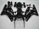 Billige Kawasaki ZX6R Motorrad Verkleidung 2003-2004 - Glanzendes Schwarz