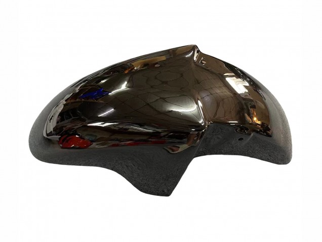 Billige Glänzendes Schwarz Rot Flamme 2004-2006 Suzuki GSX600F/GSX750F Motorrad Verkleidung