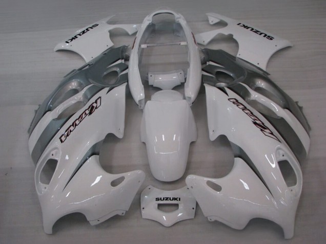 Billige Weiß 2004-2006 Suzuki GSX600F/GSX750F Motorrad Verkleidung