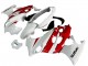 Billige Weiß Rot 2004-2006 Suzuki GSX600F/GSX750F Motorrad Verkleidung