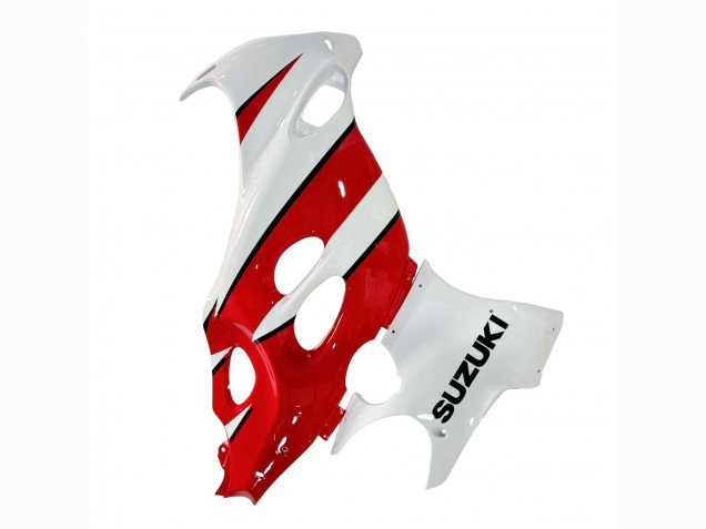 Billige Weiß Rot 2004-2006 Suzuki GSX600F/GSX750F Motorrad Verkleidung