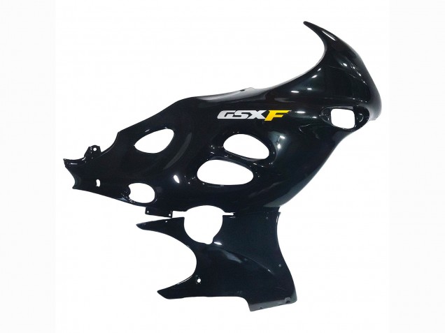 Billige Glänzendes Schwarz 2004-2006 Suzuki GSX600F/GSX750F Motorrad Verkleidung