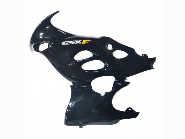Billige Glänzendes Schwarz 2004-2006 Suzuki GSX600F/GSX750F Motorrad Verkleidung
