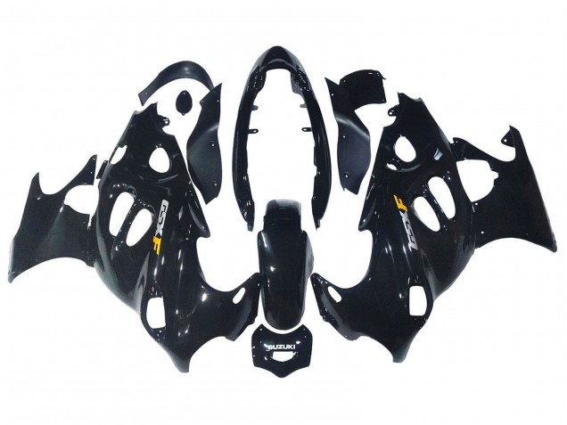 Billige Glänzendes Schwarz 2004-2006 Suzuki GSX600F/GSX750F Motorrad Verkleidung