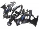 Billige Matt Schwarz mit Blau Logo 2004-2006 Suzuki GSX600F/GSX750F Motorrad Verkleidung