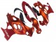 Billige Burnt Orange Weiß Logo 2004-2006 Suzuki GSX600F/GSX750F Motorrad Verkleidung