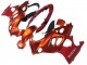 Billige Burnt Orange Weiß Logo 2004-2006 Suzuki GSX600F/GSX750F Motorrad Verkleidung