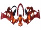 Billige Burnt Orange Weiß Logo 2004-2006 Suzuki GSX600F/GSX750F Motorrad Verkleidung