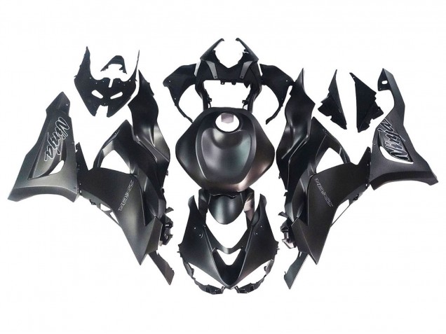 Billige Matt Schwarz 2023-2025 Kawasaki ZX6R Motorrad Verkleidung