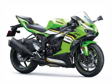 Billige Grün Weiß Schwarz Ninja 2023-2025 Kawasaki ZX6R Motorrad Verkleidung