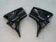 Billige Glänzendes Schwarz Rot Aufkleber 2003-2004 Honda CBR600RR Motorrad Verkleidung