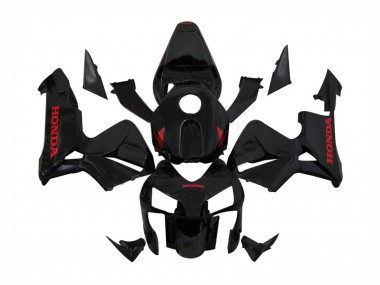 Billige Glänzendes Schwarz Rot Aufkleber 2003-2004 Honda CBR600RR Motorrad Verkleidung