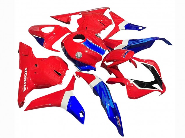 Billige Weiß Rot Blau HRC 2009-2012 Honda CBR600RR Motorrad Verkleidung