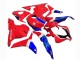 Billige Weiß Rot Blau HRC 2009-2012 Honda CBR600RR Motorrad Verkleidung