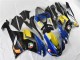 Billige Kawasaki ZX6R Motorrad Verkleidung 2007-2008 - Blau Hai