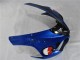 Billige Kawasaki ZX6R Motorrad Verkleidung 2007-2008 - Blau Hai