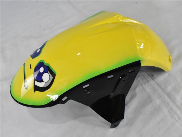Billige Kawasaki ZX6R Motorrad Verkleidung 2007-2008 - Blau Hai