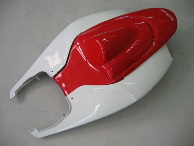 Billige Weiß Rot Glänzendes Schwarz 2006-2007 Suzuki GSXR 600 / GSXR 750 Motorrad Verkleidung
