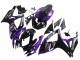 Billige Lila Glänzendes Schwarz 2006-2007 Suzuki GSXR 600 / GSXR 750 Motorrad Verkleidung Kit
